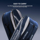 Li-Ning Hot Shot Triple Zipper Polyester Badminton Kit Bag | Easy - Access Compartments | Spacious | Unisex - Men, Boys, Girls, Women