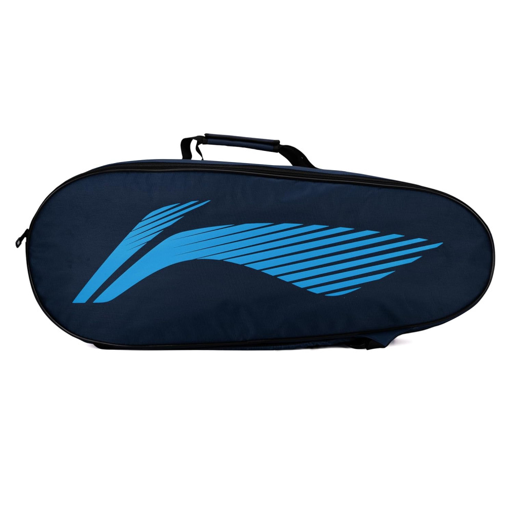 Li-Ning Hot Shot Triple Zipper Polyester Badminton Kit Bag | Easy - Access Compartments | Spacious | Unisex - Men, Boys, Girls, Women