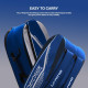 Li-Ning Hot Shot Triple Zipper Polyester Badminton Kit Bag | Easy - Access Compartments | Spacious | Unisex - Men, Boys, Girls, Women