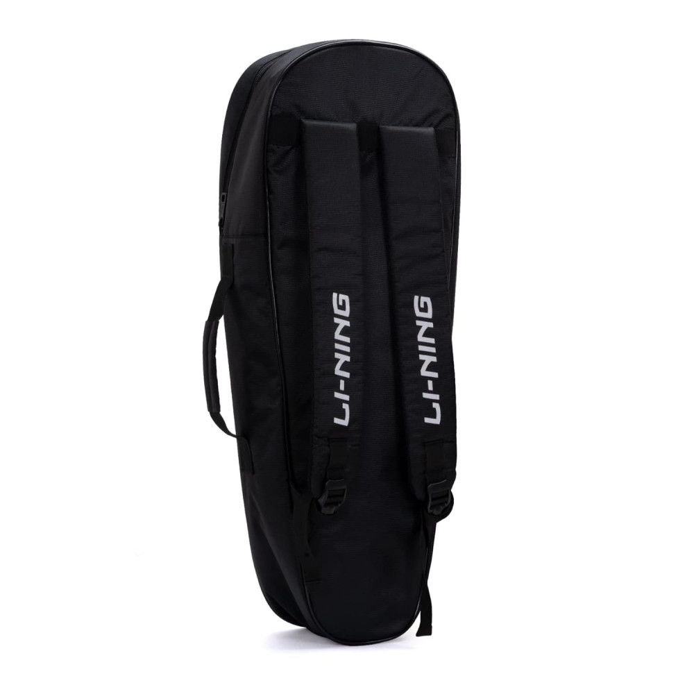 Li-Ning All Star Single Zip Polyester Badminton Kit Bag (Black, Large) | Dedicated Compartments | Unisex - Men, Boys, Girls, Women Li-Ning All Star Single Zip Polyester Badminton Kit Bag (Black, Large) | Dedicated Compartments | Unisex - Men, Boys, Girls, Women