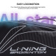 Li-Ning All Star Single Zip Polyester Badminton Kit Bag (Black, Large) | Dedicated Compartments | Unisex - Men, Boys, Girls, Women Li-Ning All Star Single Zip Polyester Badminton Kit Bag (Black, Large) | Dedicated Compartments | Unisex - Men, Boys, Girls, Women