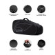 Li-Ning All Star Single Zip Polyester Badminton Kit Bag (Black, Large) | Dedicated Compartments | Unisex - Men, Boys, Girls, Women Li-Ning All Star Single Zip Polyester Badminton Kit Bag (Black, Large) | Dedicated Compartments | Unisex - Men, Boys, Girls, Women