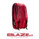 Li-Ning Blaze Triple Zipper Polyester Badminton Kit Bag Li-Ning Blaze Triple Zipper Polyester Badminton Kit Bag