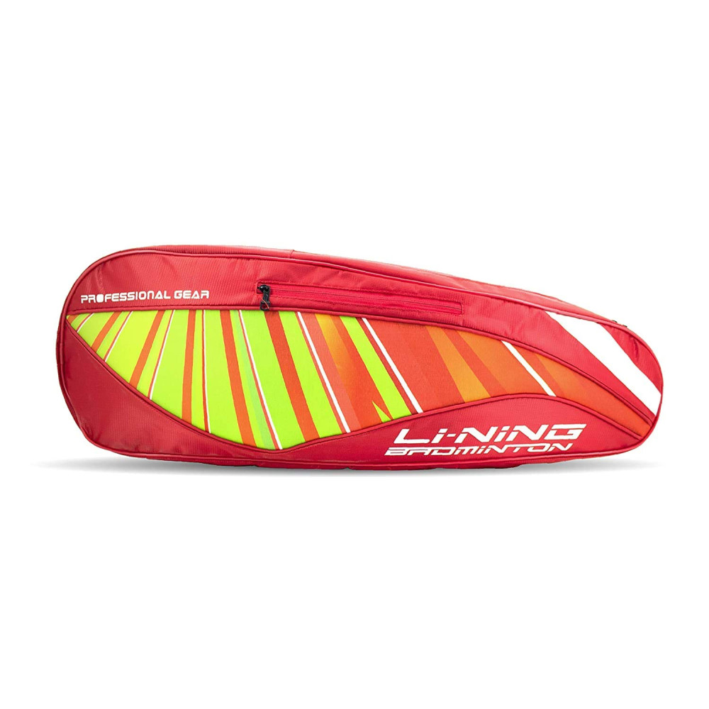 Li-Ning 2 In1 Badminton Racketbag Abdp444-3, Polyester, Red