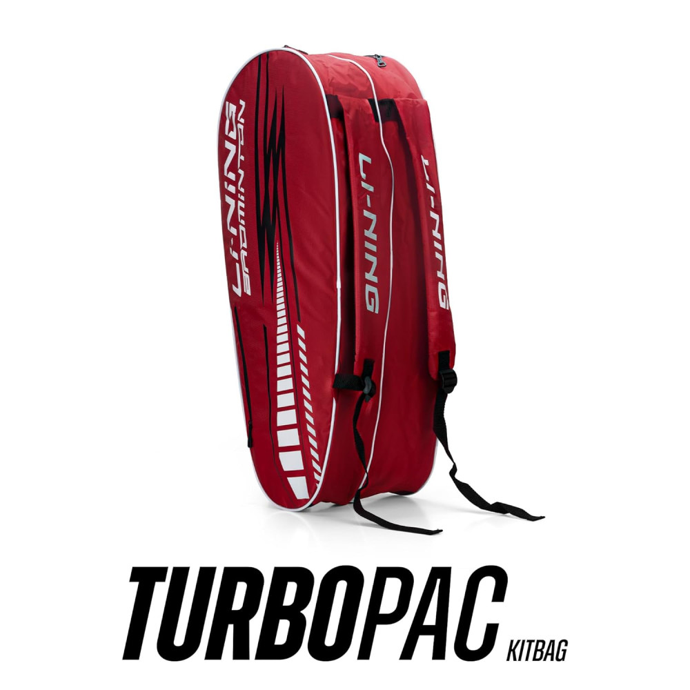 Li-Ning TurboPac Double Zipper Polyester Badminton Kit Bag