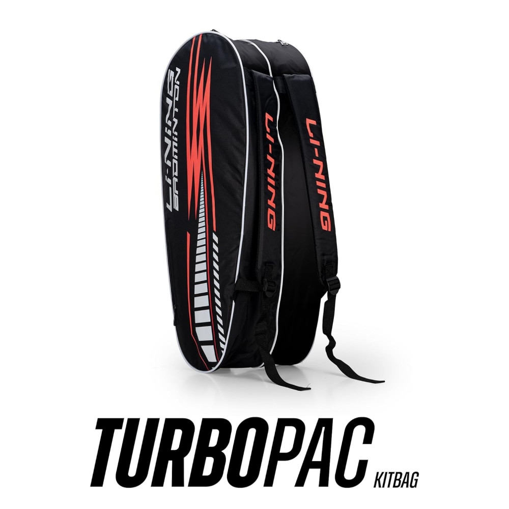 Li-Ning TurboPac Double Zipper Polyester Badminton Kit Bag