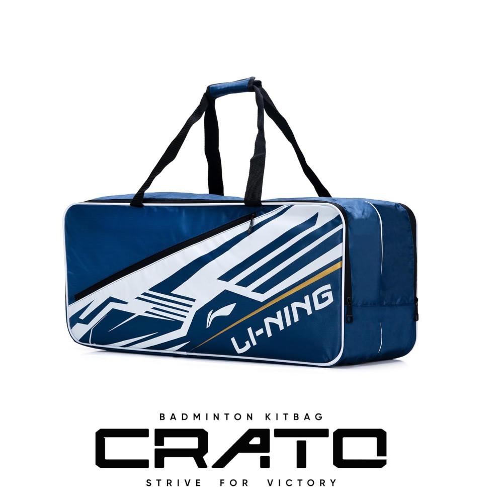 Li-Ning Crato Triple Zipper Polyester Badminton Kit Bag