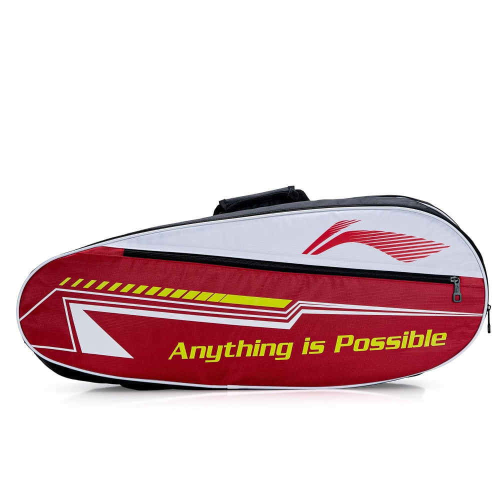 Li-Ning PaceCraft Double Zipper Polyester Badminton Kit Bag Li-Ning PaceCraft Double Zipper Polyester Badminton Kit Bag