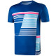 Whitedot Net Ninja Elite Badminton Tshirt - Stretchable 100% Dryfit Polyester