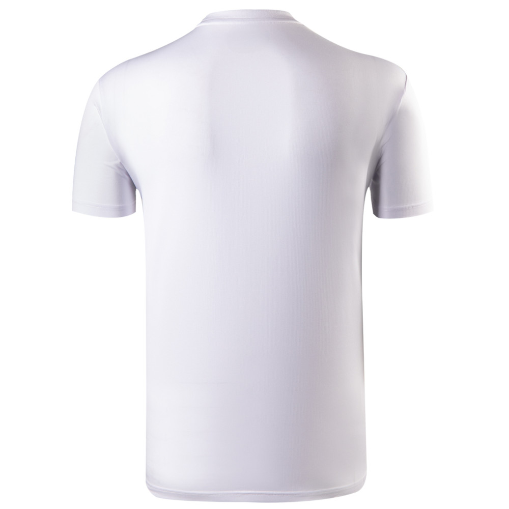 Whitedot Racket Racer Tech Badminton Tshirt - Stretchable 100% Dryfit Polyester