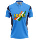 India ICC World Cup 2003 Half Sleeves Cricket Fan Jersey - 100% Dryfit Polyester - With Name Personalization India ICC World Cup 2003 Half Sleeves Cricket Fan Jersey - 100% Dryfit Polyester - With Name Personalization