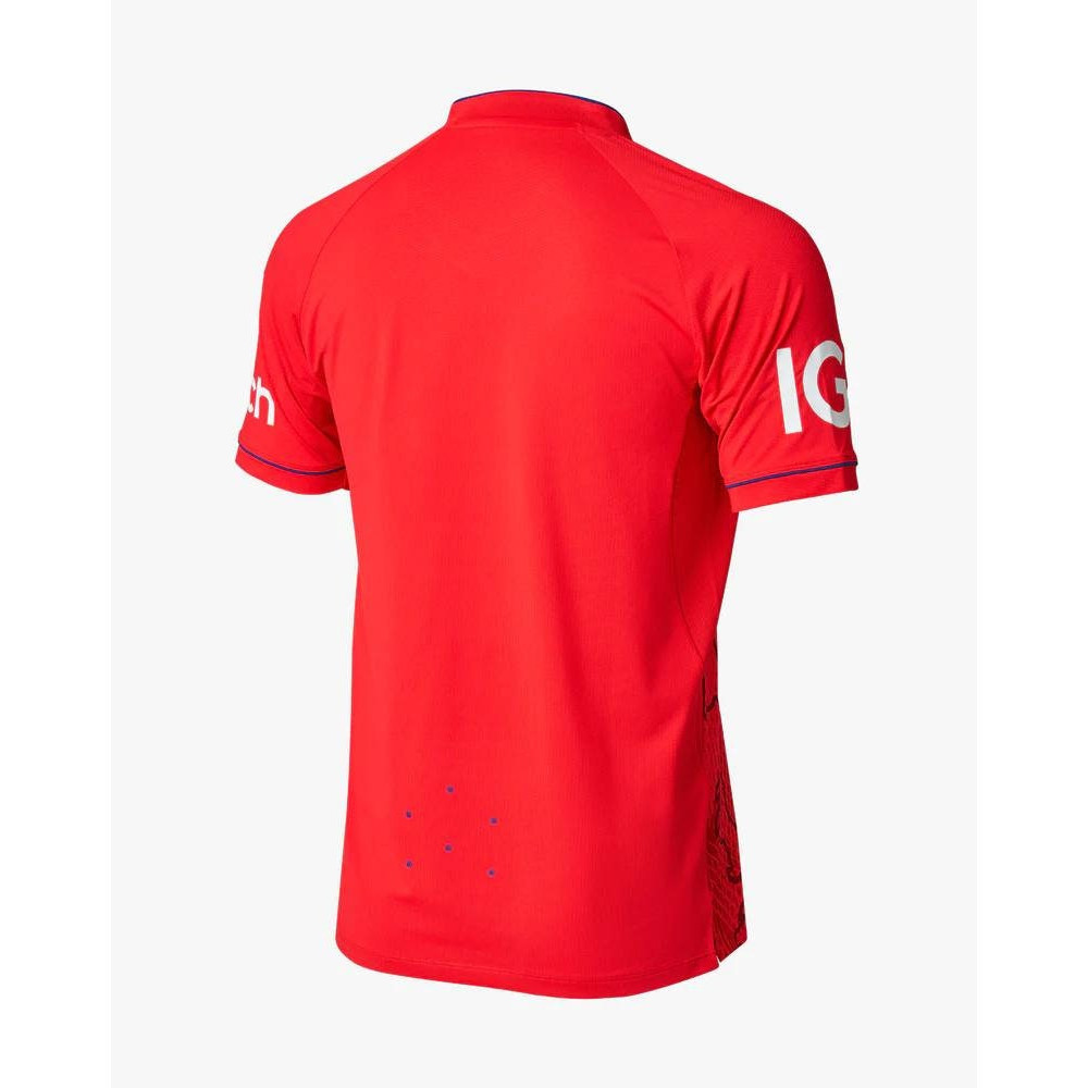 England Red 2022 T20 World Cup Half Sleeves Cricket Fan Jersey - 100% Dryfit Polyester - With Name Personalization