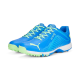 Puma x one8 22 FH Rubber Unisex Cricket Shoes - Bluemazing-Elektro Green-Puma White Puma x one8 22 FH Rubber Unisex Cricket Shoes - Bluemazing-Elektro Green-Puma White