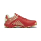 Puma 22 FH Rubber Unisex Cricket Shoes - PUMA Red-Speed Green