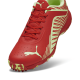 Puma 22 FH Rubber Unisex Cricket Shoes - PUMA Red-Speed Green