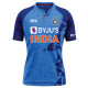 India T20 World Cup 2022 Half Sleeves Cricket Fan Jersey - 100% Dryfit Polyester - With Name Personalization