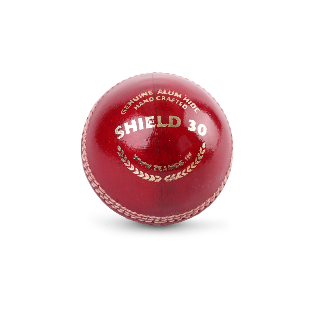SG Shield 30 Red Cricket Leather Ball SG Shield 30 Red Cricket Leather Ball