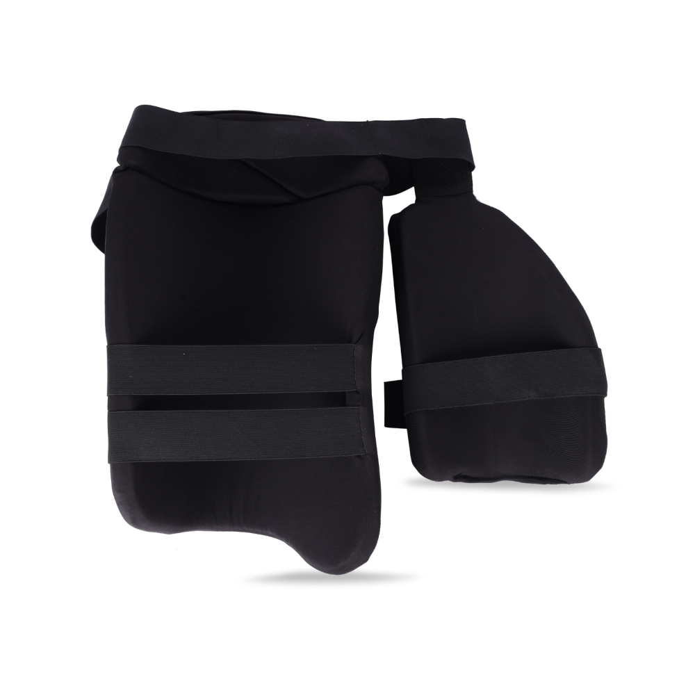 SG Combo Ace Protector cricket batting thigh pad (Black) SG Combo Ace Protector cricket batting thigh pad (Black)