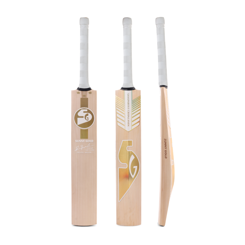SG Sunny Gold Finest English Willow grade 2 Cricket Bat (Leather Ball) SG Sunny Gold Finest English Willow grade 2 Cricket Bat (Leather Ball)